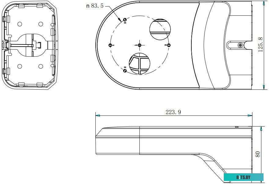 Кронштейн Hikvision DS-1294ZJ
