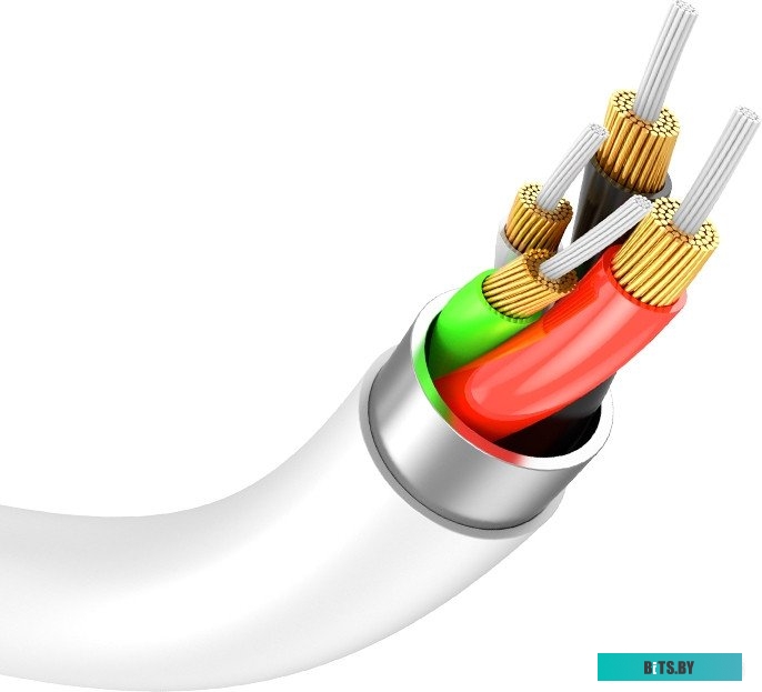 Кабель Vipfan P05 USB Type-C- USB Type-C (2 м, белый)