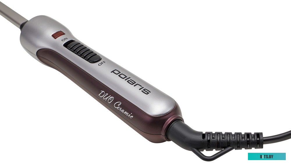 PHS 2095K Щипцы Polaris PHS 2095K,  коричневый/серебристый