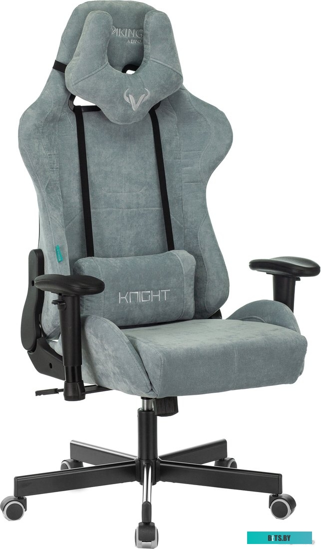 Кресло Zombie VIKING KNIGHT Light-28 (серо-голубой)