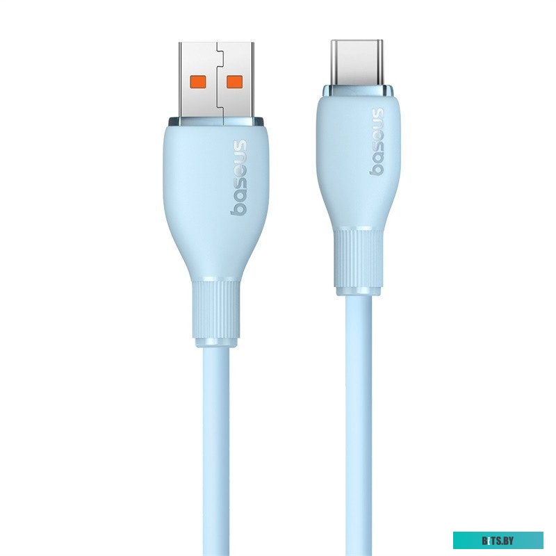 P10355703311-00 Baseus Pudding Series Fast Charging Cable 100W USB Type-C - USB Type-C (1.2 м, голубой)
