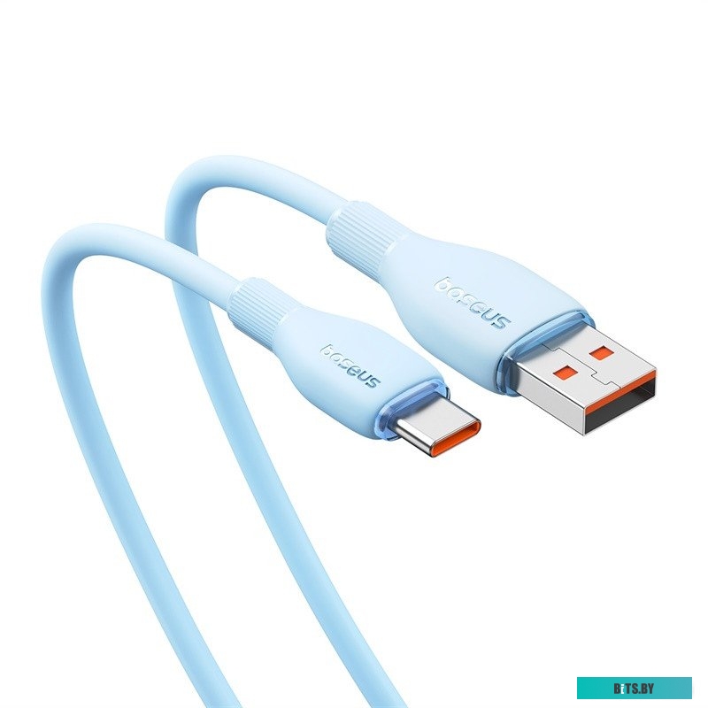 P10355703311-00 Baseus Pudding Series Fast Charging Cable 100W USB Type-C - USB Type-C (1.2 м, голубой)