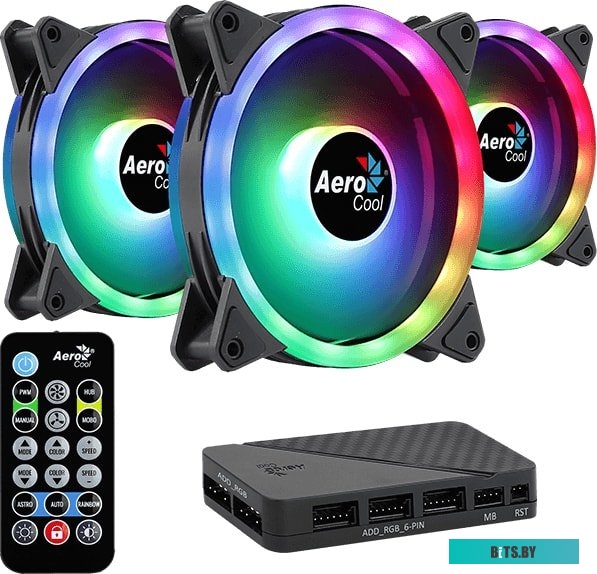 Комплект вентиляторов AeroCool Duo 12 Pro (3 шт.)