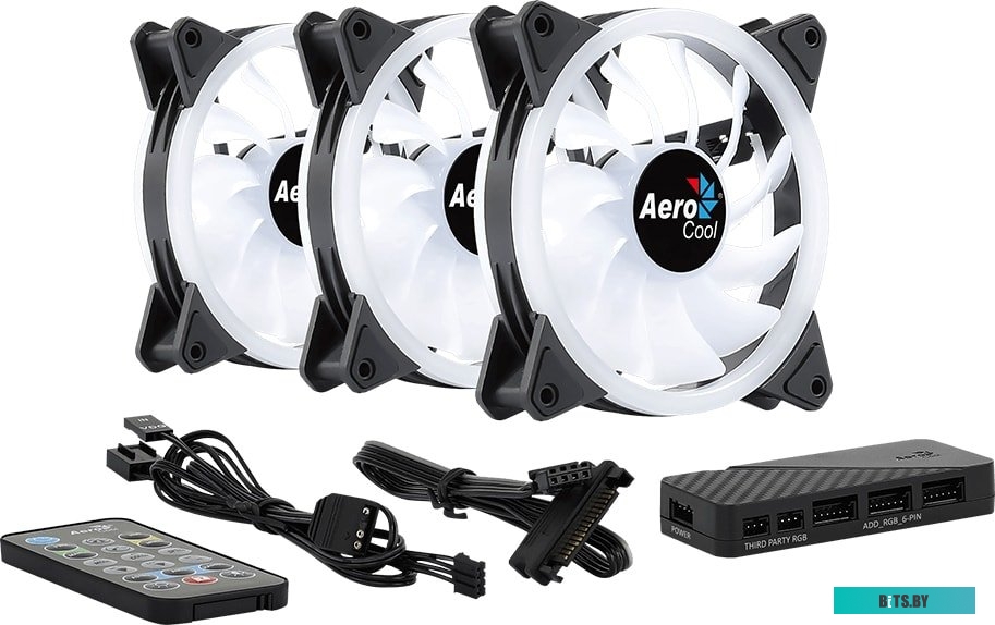 Комплект вентиляторов AeroCool Duo 12 Pro (3 шт.)