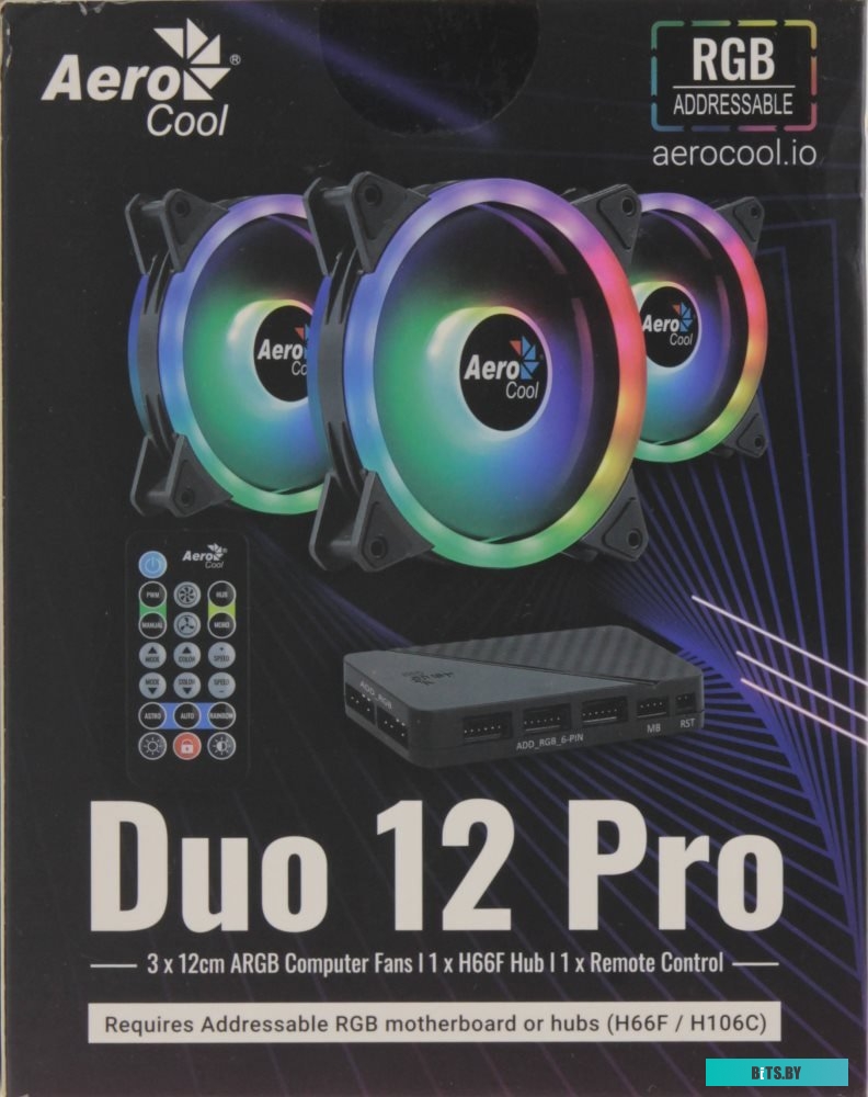 Комплект вентиляторов AeroCool Duo 12 Pro (3 шт.)