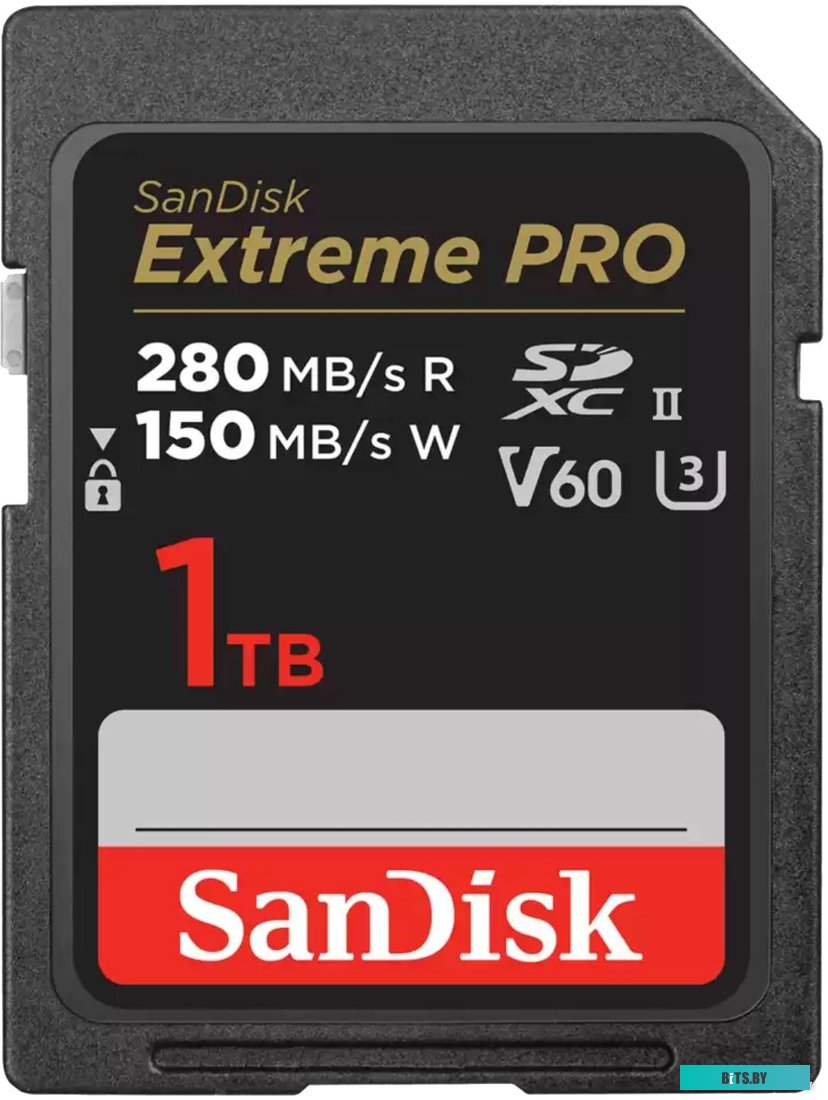 Карта памяти SanDisk Extreme PRO SDXC UHS-II 1TB, SDSDXEP-1T00-GN4IN