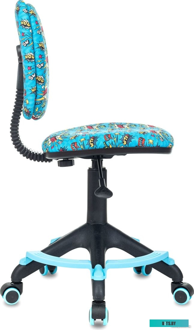 CH-204-F/BOOM Кресло детское Бюрократ CH-204-F мультиколор бум крестов. пластик подст.для ног