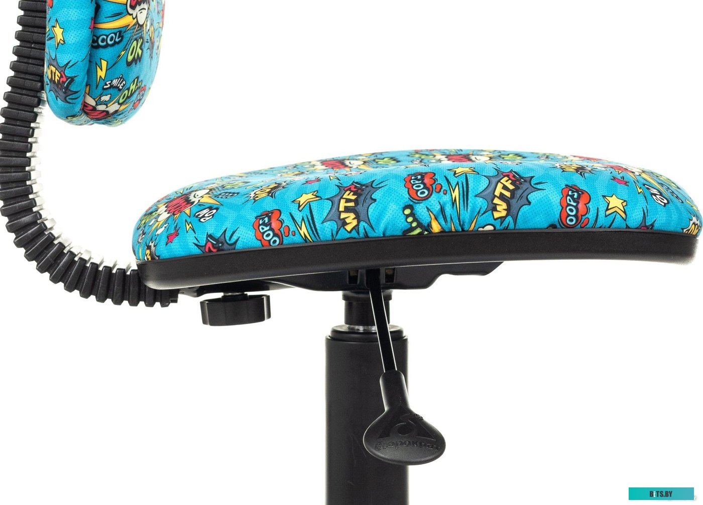 CH-204-F/BOOM Кресло детское Бюрократ CH-204-F мультиколор бум крестов. пластик подст.для ног