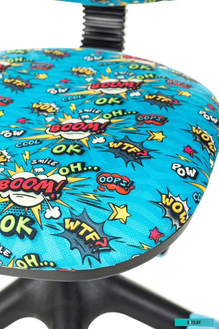 CH-204-F/BOOM Кресло детское Бюрократ CH-204-F мультиколор бум крестов. пластик подст.для ног