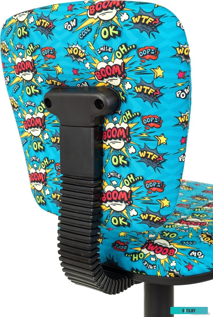 CH-204-F/BOOM Кресло детское Бюрократ CH-204-F мультиколор бум крестов. пластик подст.для ног