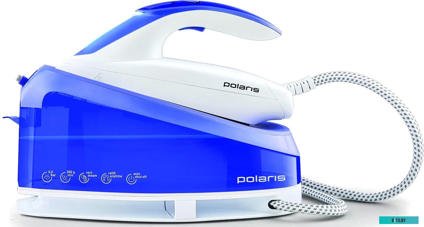 PSS 4550K Парогенератор Polaris PSS 4550K 2400Вт синий/белый