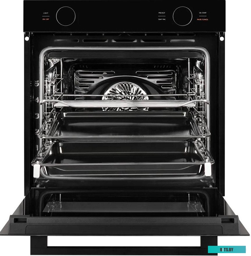 HT 613 Black Встраиваемый духовой шкаф KUPPERSBERG/ Встраиваемый духовой шкаф KUPPERSBERG, High-Tech, объем 72 л, 12 режимов работы, быстрый нагрев, т