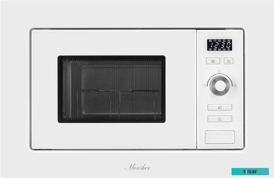 MMH 1020 BX Встраиваемая микроволновая печь/ 700 Вт, High-Tech, 20 л, черный+нерж.