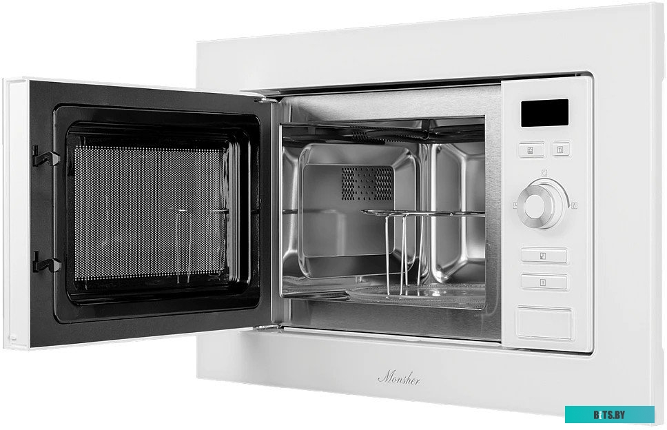 MMH 1020 BX Встраиваемая микроволновая печь/ 700 Вт, High-Tech, 20 л, черный+нерж.