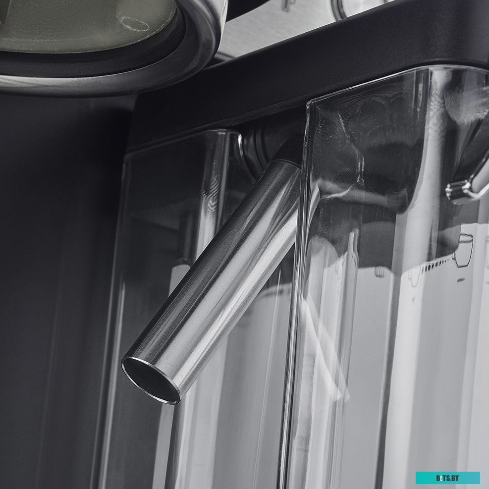 PCM 1536E Кофеварка Polaris PCM 1536E Adore Cappuccino,  рожковая,  нержавеющая сталь  / черный