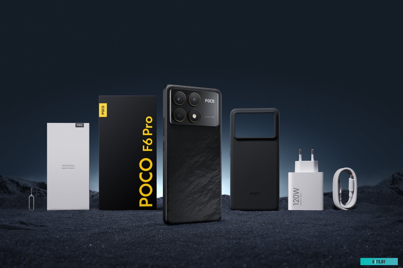 Смартфон POCO F6 Pro 12GB/512GB с NFC международная версия (черный)