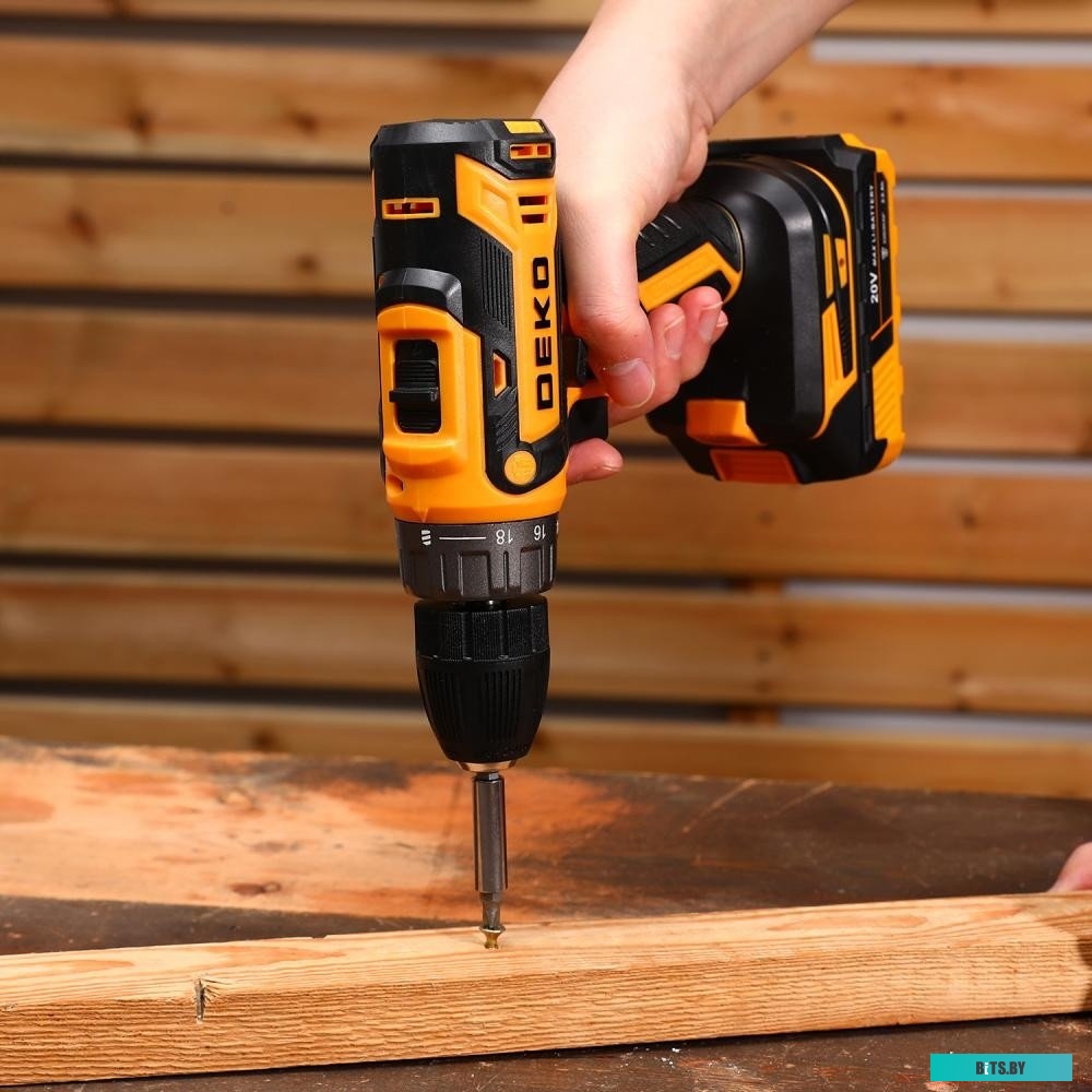 080-1002 6974129108258 Deko DKCD20V 080-1002 (с 2-мя АКБ, кейс, оснастка)