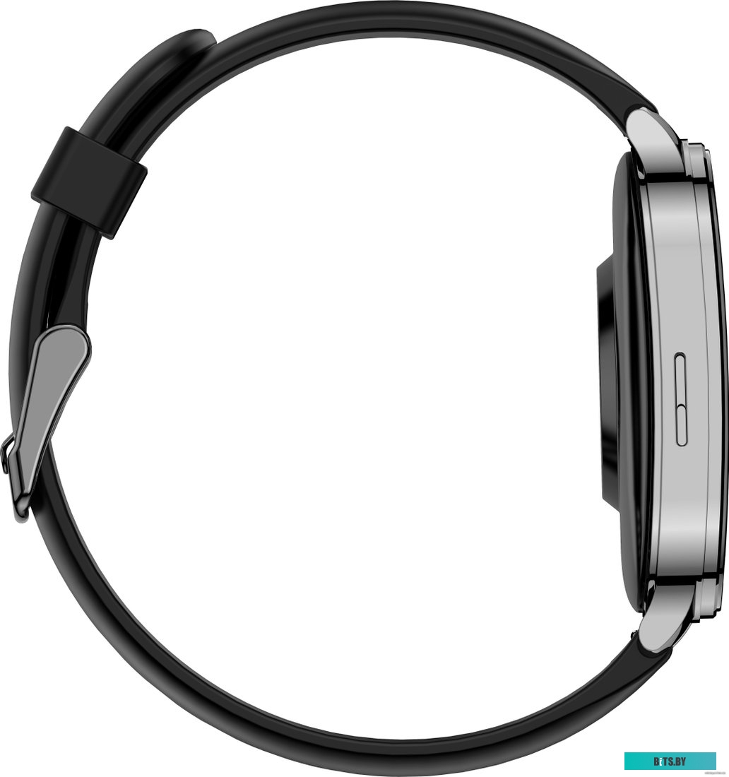 Смарт-часы Amazfit Pop 3S (черный, с силиконовым ремешком)