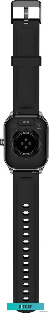 Смарт-часы Amazfit Pop 3S (черный, с силиконовым ремешком)