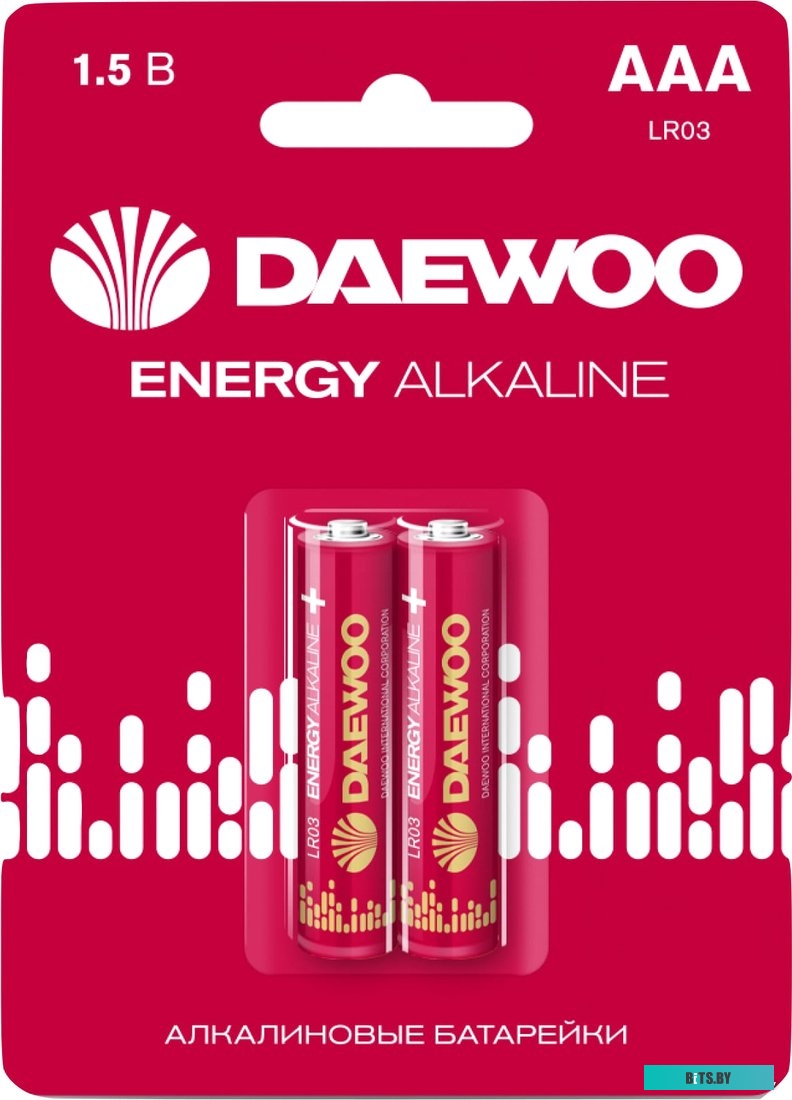 Батарейка Daewoo Energy Alkaline AAA 2 шт. 5029873
