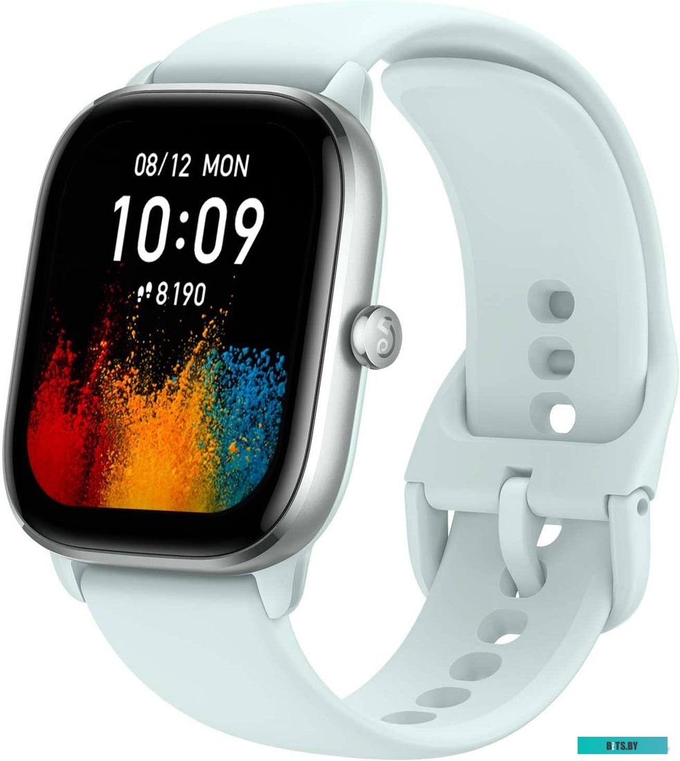 Amazfit GTS 4 Mini (мятно-голубой)