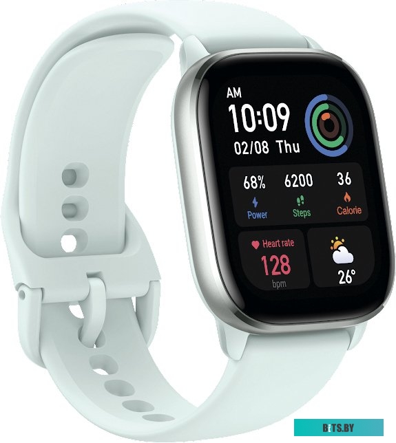 Amazfit GTS 4 Mini (мятно-голубой)