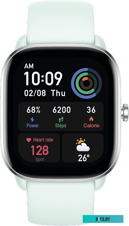 Amazfit GTS 4 Mini (мятно-голубой)