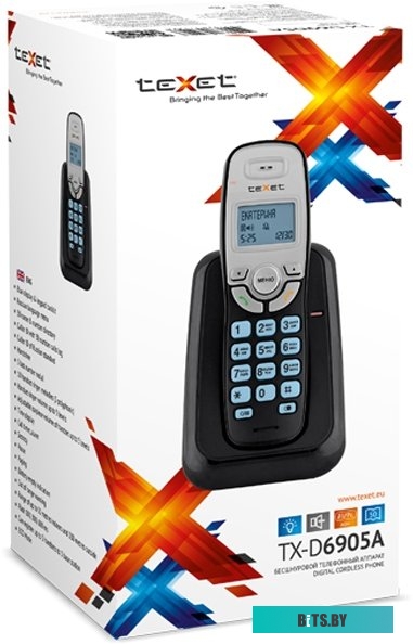 Радиотелефон Texet TX-D6905A (черный)