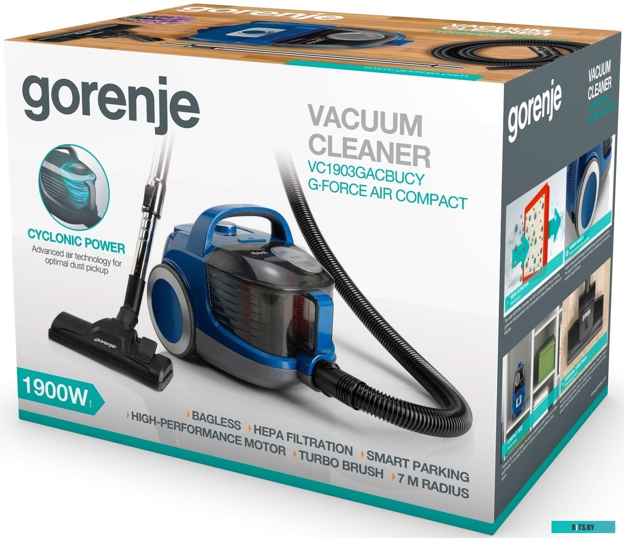Пылесос Gorenje VC1903GACBUCY