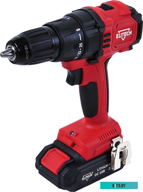 198042 4640032007880 Elitech ДА 18БЛ2 E2201.011.01 (с 2-мя АКБ 2 Ач, кейс)