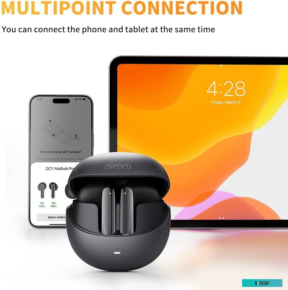 QCY AilyBuds Pro (серый)