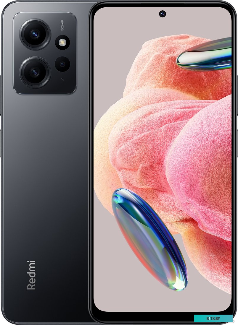 Смартфон Xiaomi Redmi Note 12 6GB/128GB с NFC международная версия (серый оникс)