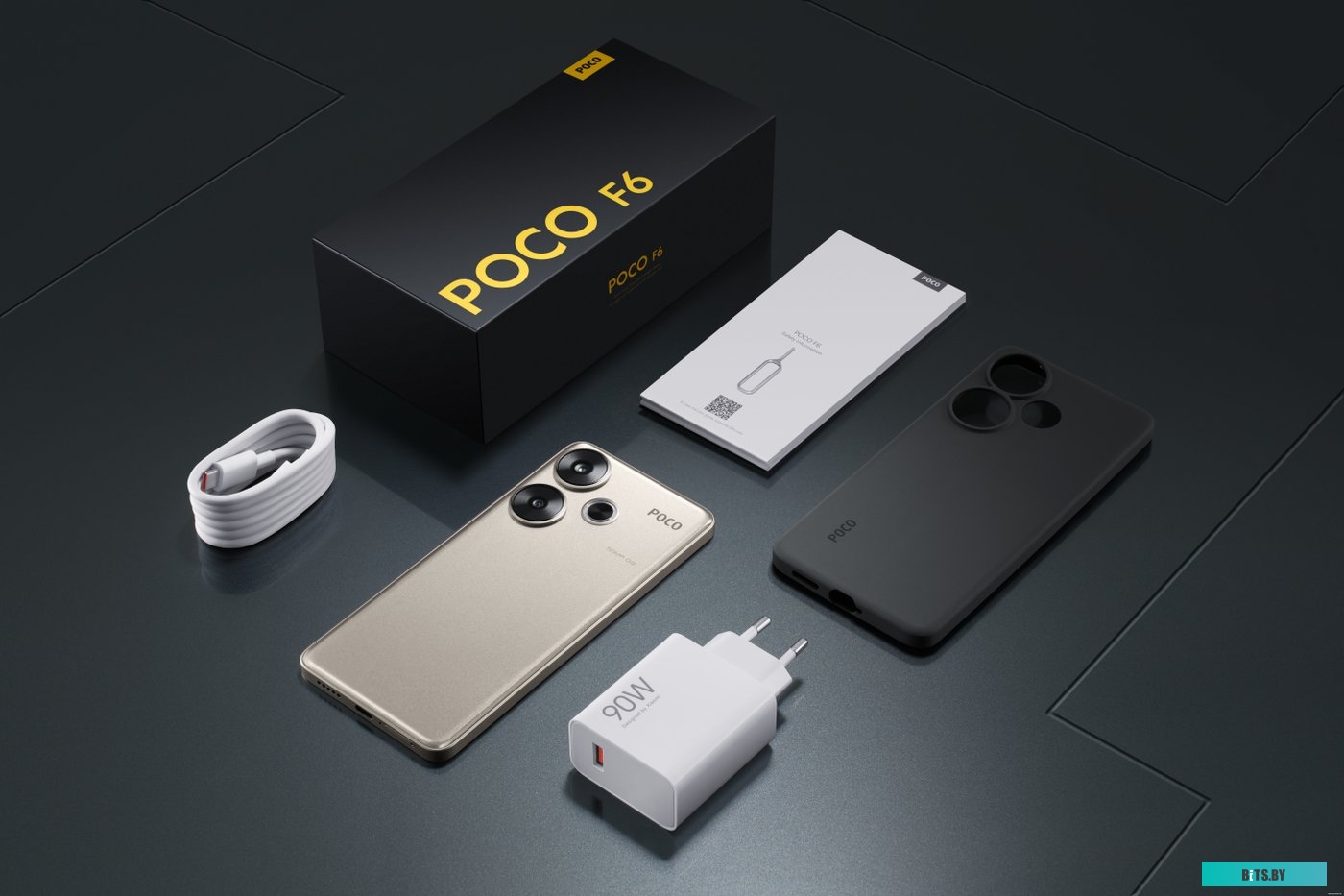 Смартфон POCO F6 12GB/512GB с NFC международная версия (зеленый)