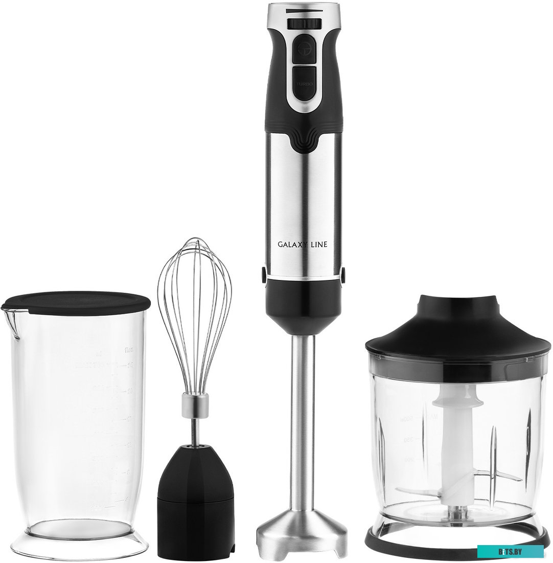 ГЛ2142Л Блендер погружной Galaxy Line GL 2142 1350Вт черный/серебристый