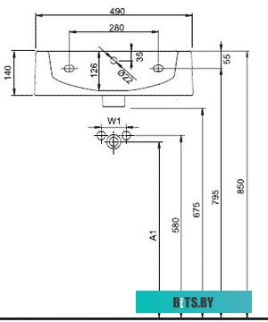 LL-51B5000 Easyprint 51B5000  Картридж совместимый для Lexmark MS317dn/417dn/517dn/617dn/MX317dn/417de/517de/617de (2500 стр.) чёрный, с чипом