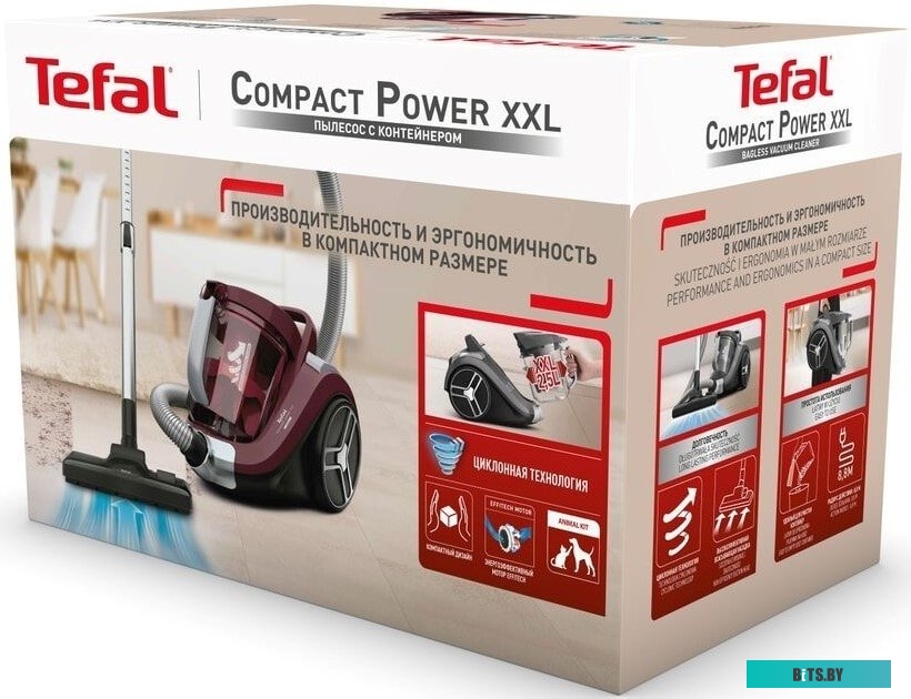 Пылесос Tefal Compact Power XXL TW4873EA