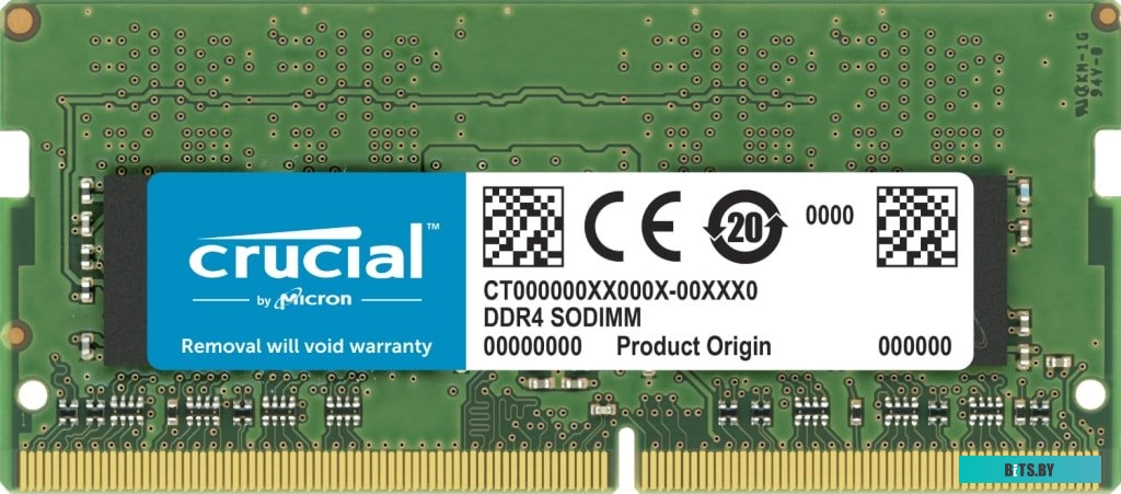 Модуль памяти Crucial 32GB DDR4 SODIMM PC4-25600 CT32G4SFD832A