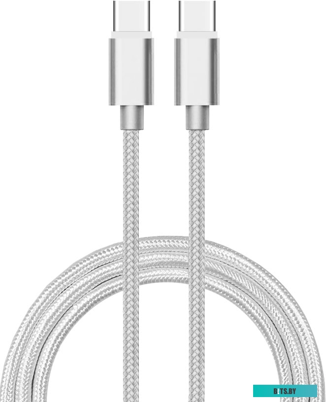 Atom USB Type-C - USB Type-C (1.8 м, серебристый)