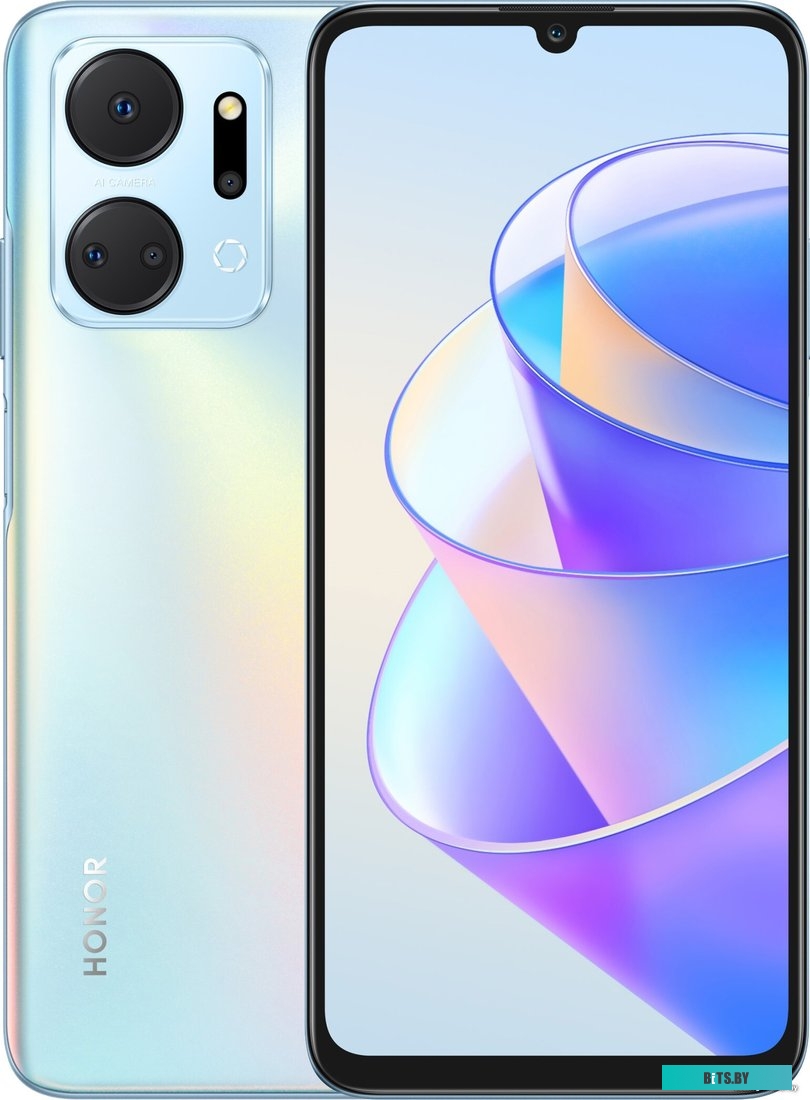 Honor X7a Plus 6GB/128GB международная версия (титановый серебристый)