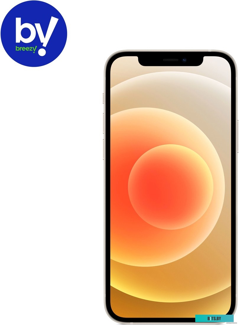 Apple iPhone 12 128GB Восстановленный by Breezy, грейд B (белый)