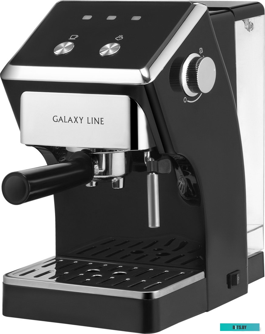 ГЛ0756ЛЧЕР Кофеварка рожковая Galaxy Line GL 0756 1500Вт черный