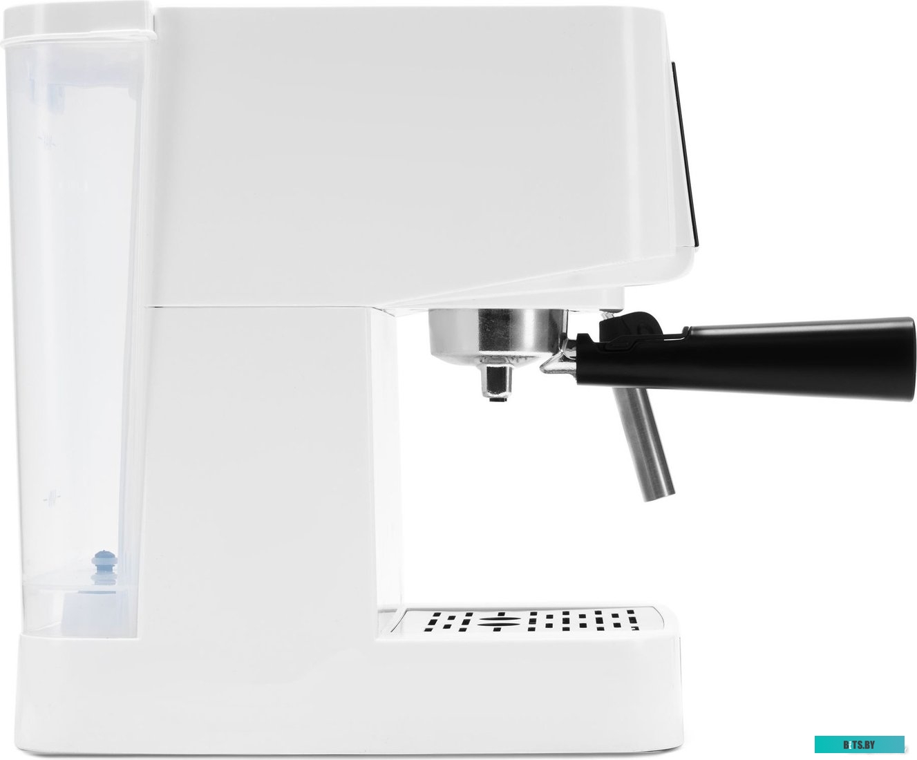 HEM-3203 Кофеварка рожковая Hyundai HEM-3203 1000Вт белый/серебристый