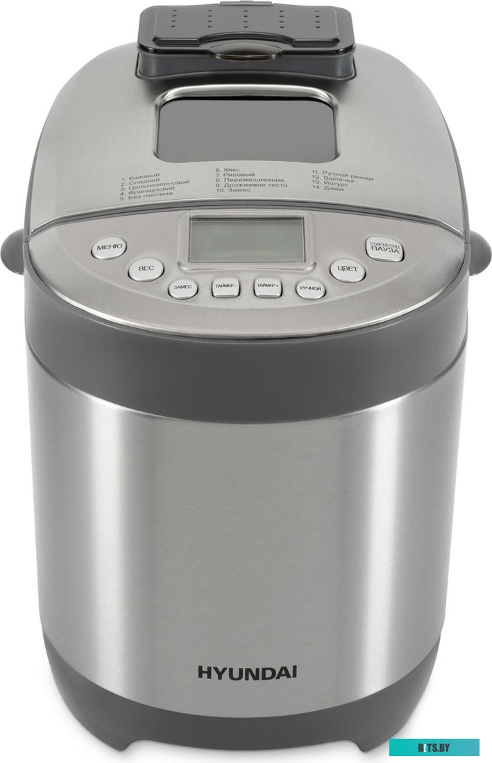 HYBM-4082 Хлебопечь Hyundai HYBM-4082,  серый