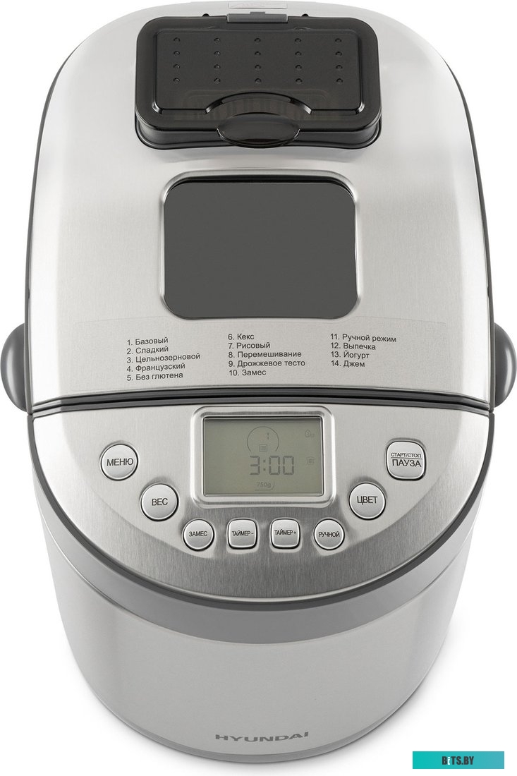 HYBM-4082 Хлебопечь Hyundai HYBM-4082,  серый