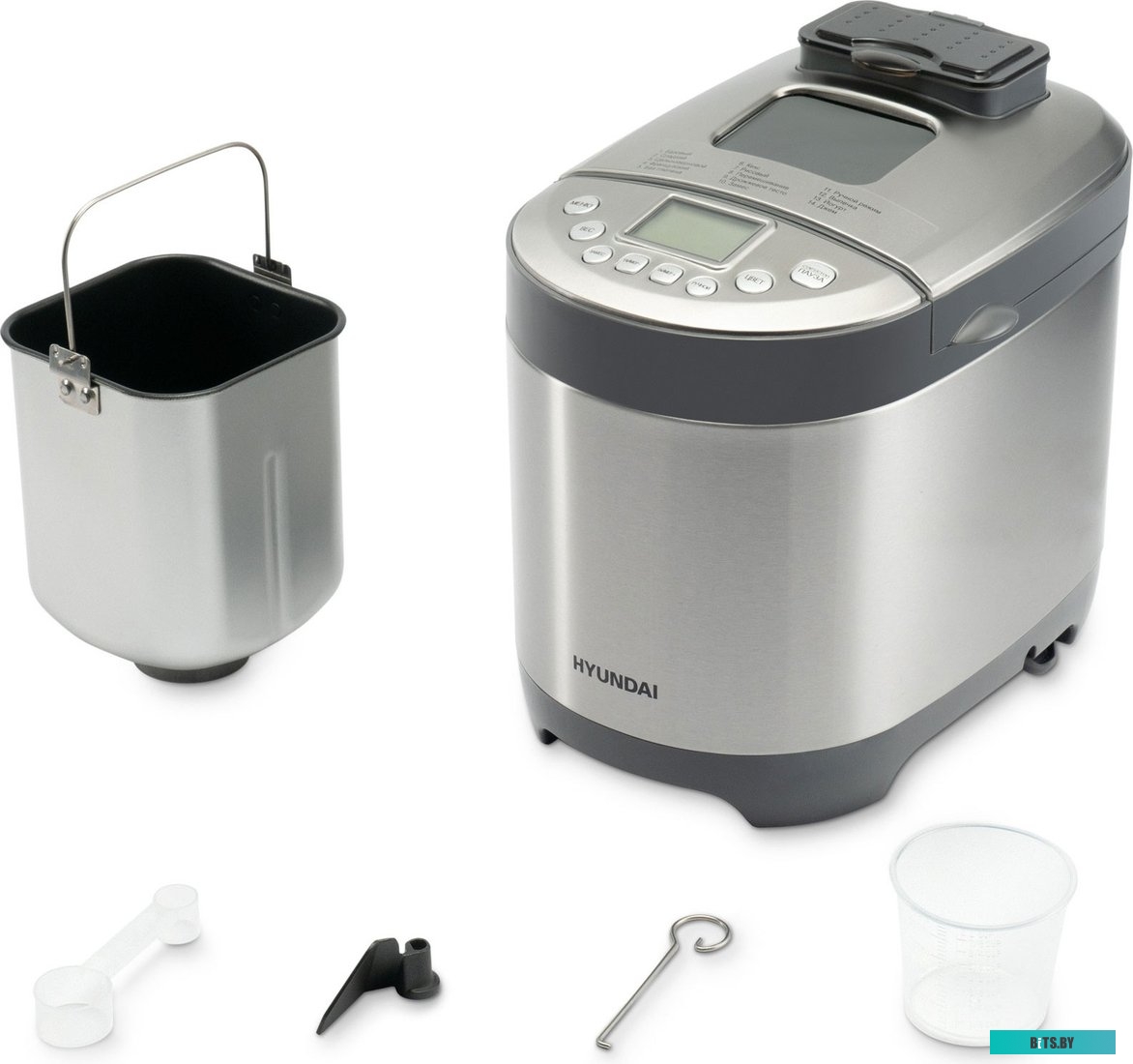 HYBM-4082 Хлебопечь Hyundai HYBM-4082,  серый