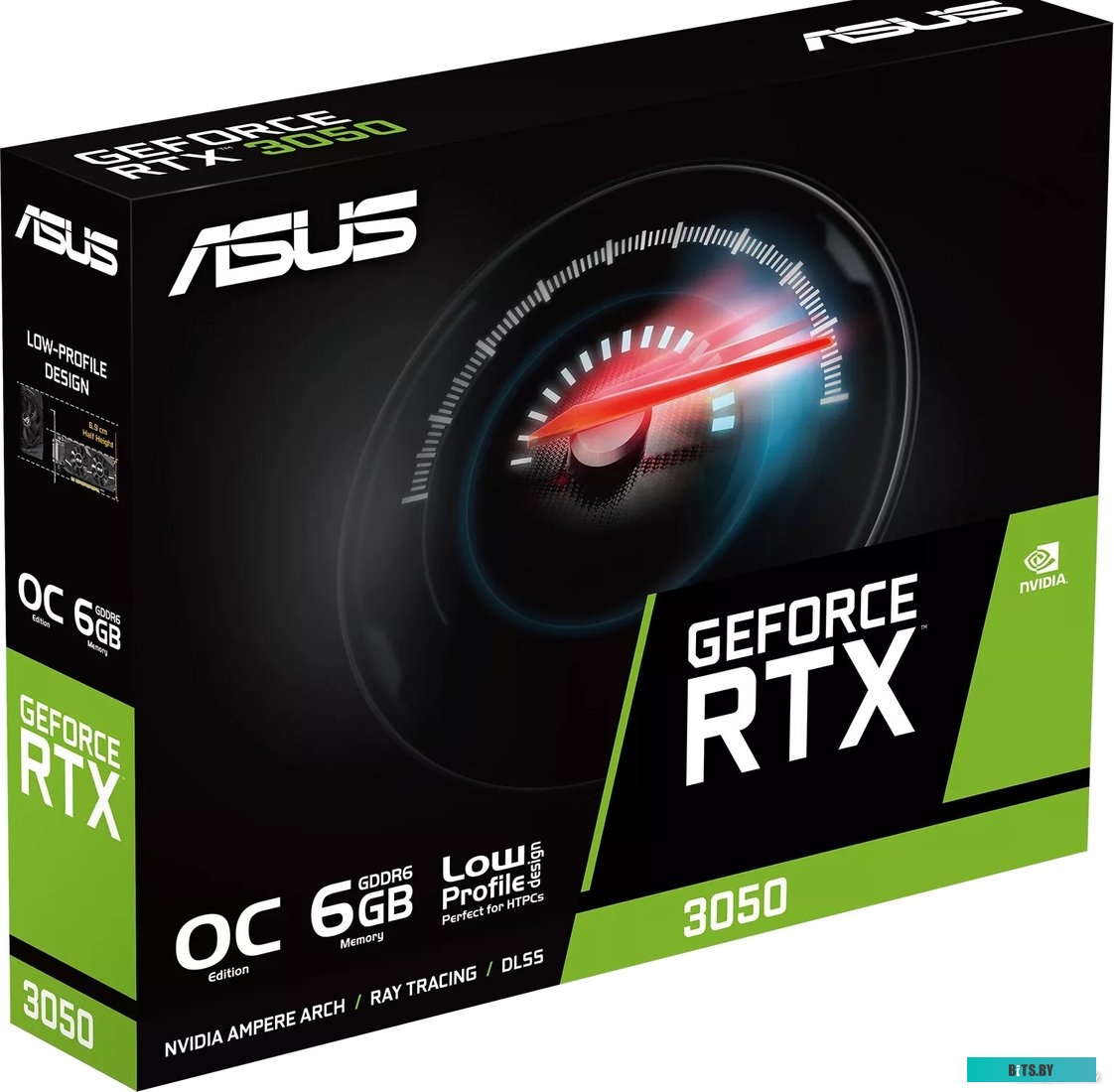 Видеокарта ASUS GeForce RTX 3050 LP BRK OC Edition RTX3050-O6G-LP-BRK
