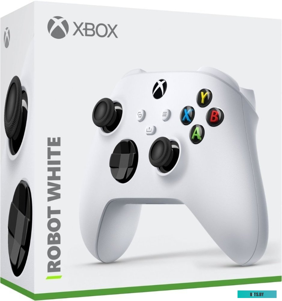 Беспроводной Контроллер Microsoft Xbox Series Wireless Controller Robot White (EU version, model 1914, QAS-00009)