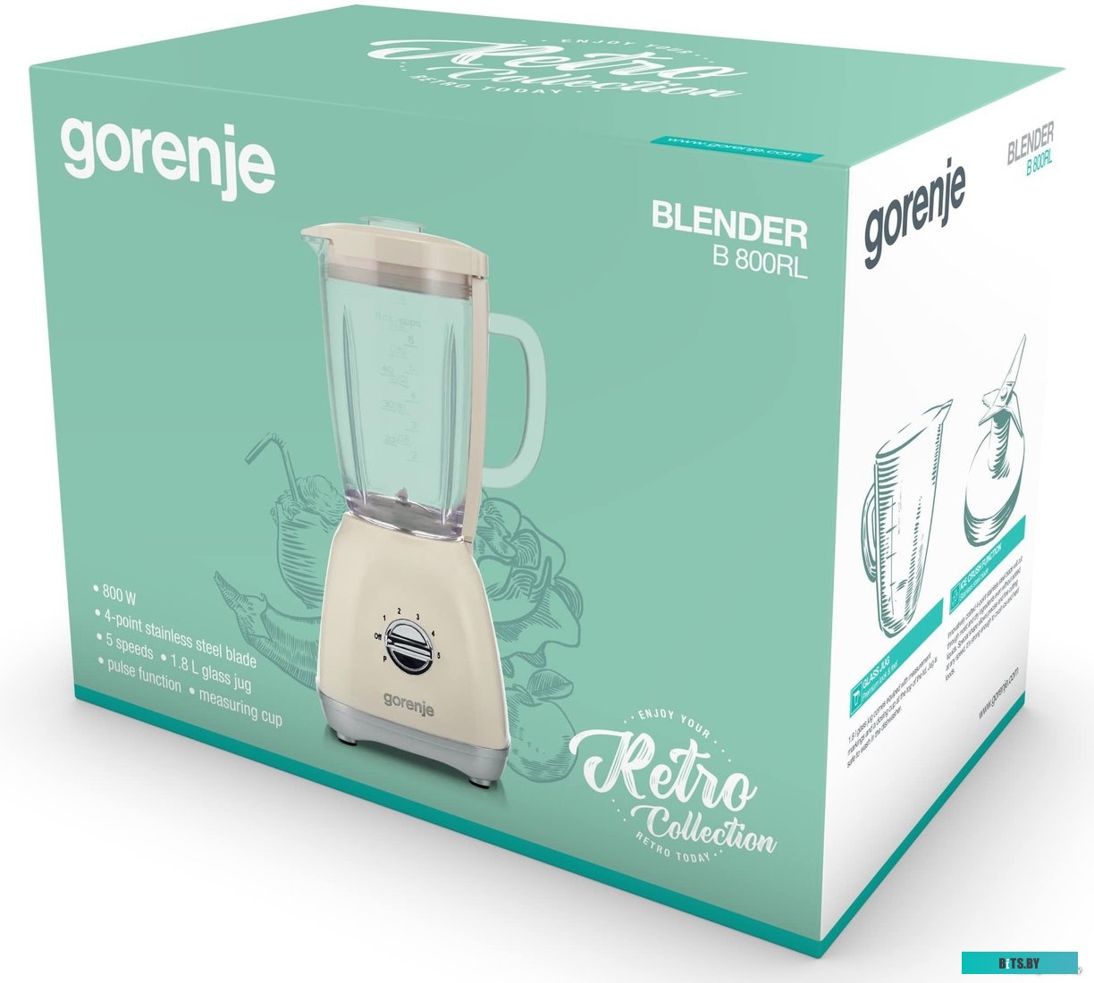 728253 Миксер планетарный MMC1000RL BEIGE 728253 GORENJE