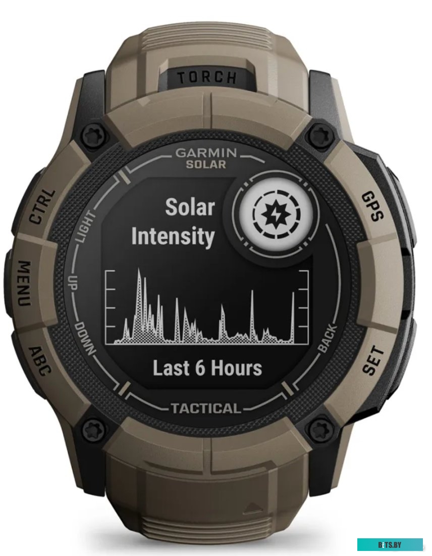 010-02805-02 Garmin Instinct 2x Solar Tactical Edition (светло-коричневый)