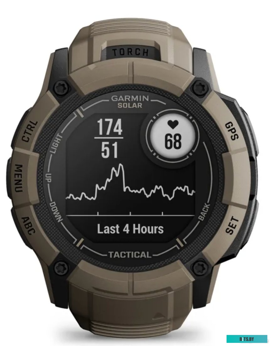 010-02805-02 Garmin Instinct 2x Solar Tactical Edition (светло-коричневый)